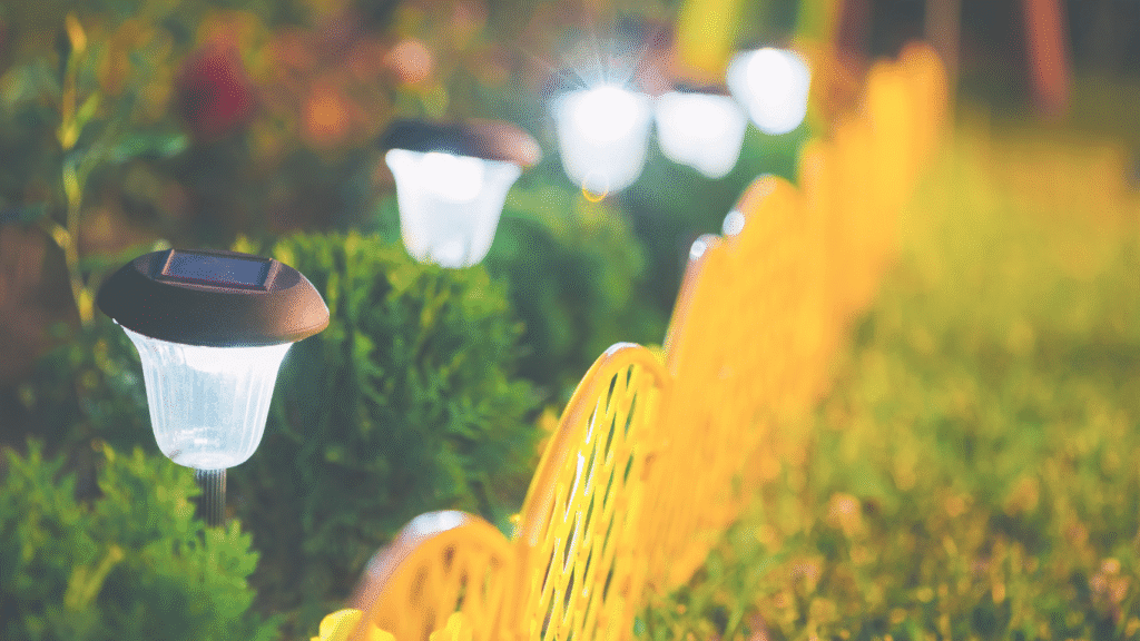 Solar-Powered Garden Lights