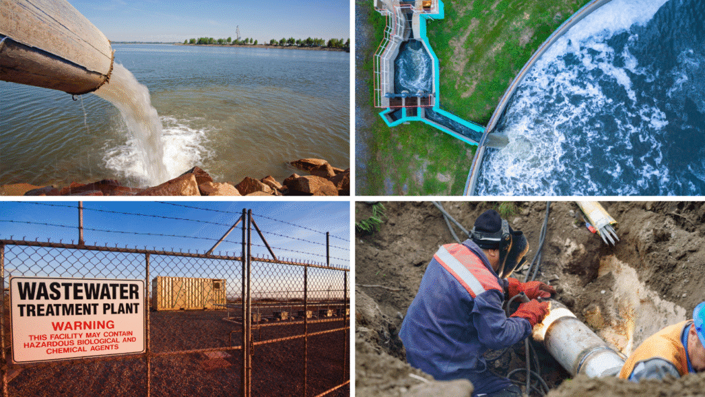 wastewater recycling - Government action