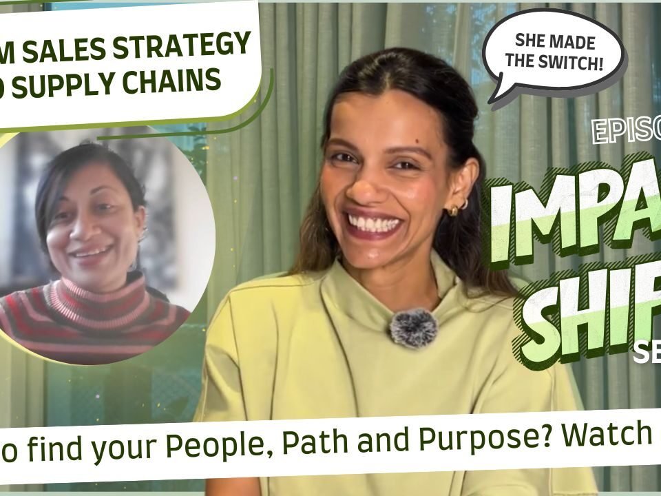 Describing a shift from sales strategy to supply chains