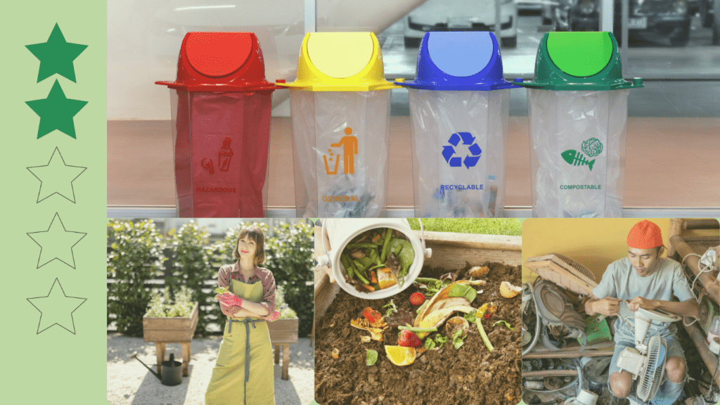 reduce waste by circular systems